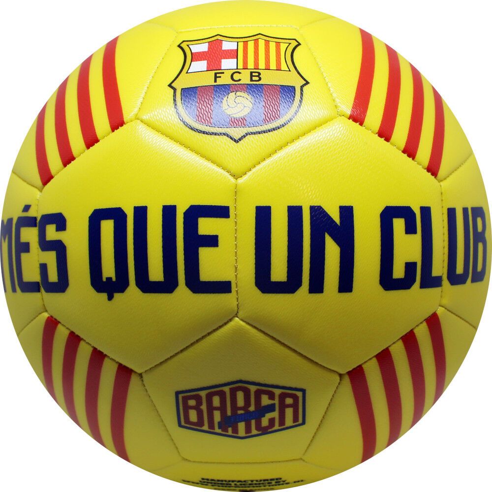 Minge FC Barcelona Catalunya Yellow marimea 5 marca Barcelona&Juventus cu comanda online