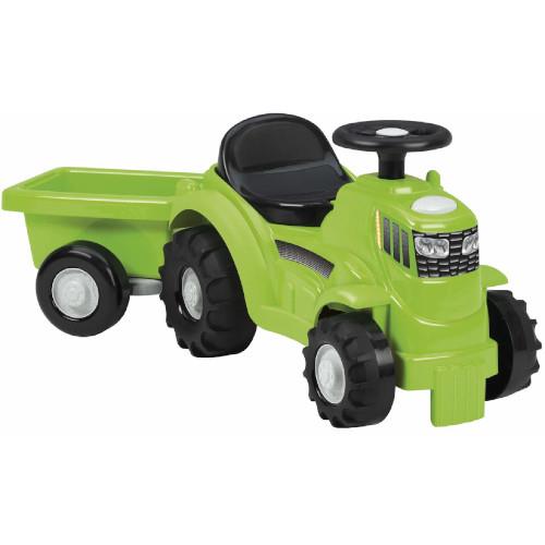 Mini Tractor fara Pedale cu Portbagaj si Remorca marca Ecoiffier cu comanda online