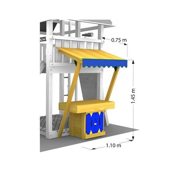 Modul pentru spatiu de joaca Mini Market marca JUNGLE GYM cu comanda online