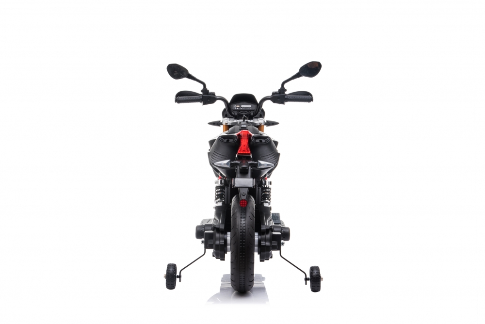 Motocicleta electrica Aprilia cu scaun de piele black marca Nichiduta cu comanda online