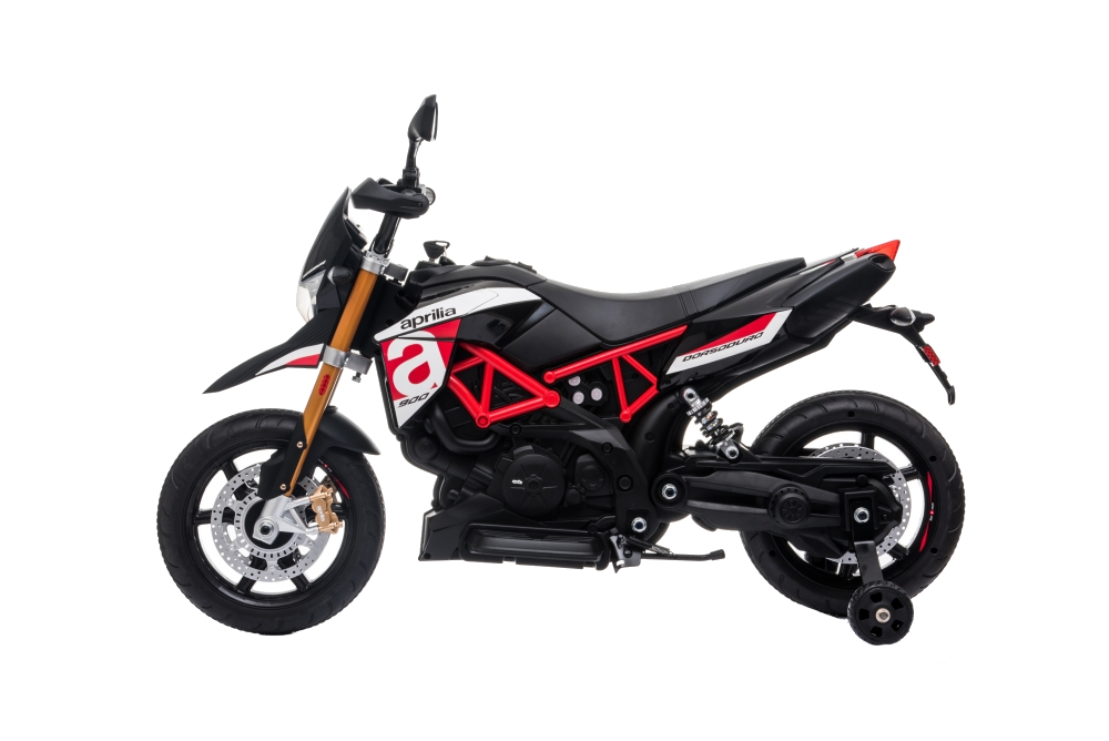 Motocicleta electrica Aprilia cu scaun de piele red marca Nichiduta cu comanda online