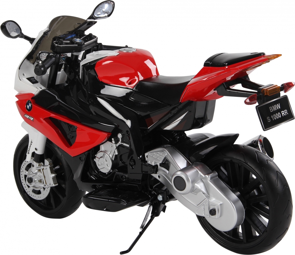 Motocicleta electrica BMW S1000RR 12V Rosie marca BMW cu comanda online