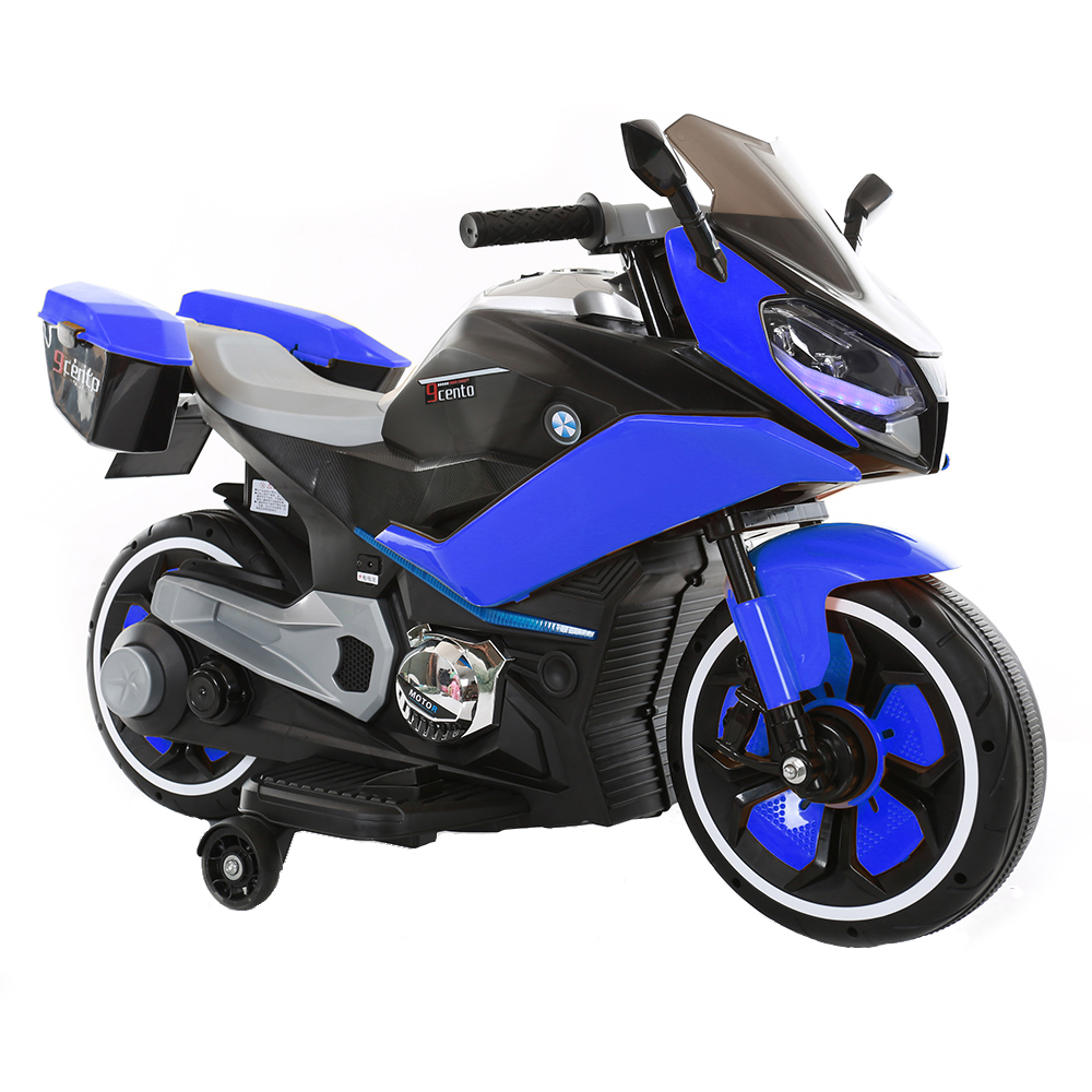 Motocicleta electrica cu lumini Led Nepal Blue marca MONI cu comanda online