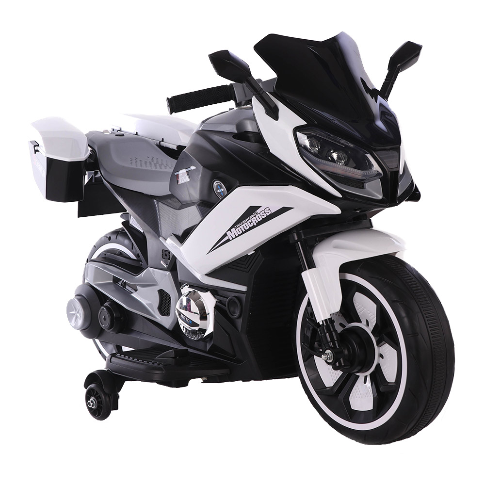 Motocicleta electrica cu lumini Led Nepal White marca MONI cu comanda online