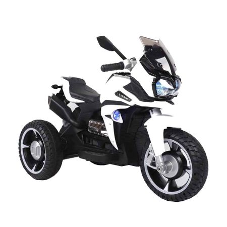 Motocicleta electrica cu lumini Ontario White marca MONI cu comanda online