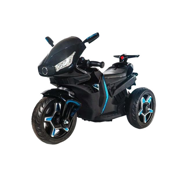 Motocicleta electrica cu roti EVA Shadow Leather Black marca MONI cu comanda online