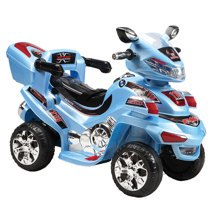 Motocicleta electrica cu telecomanda Buggy Blue marca MONI cu comanda online