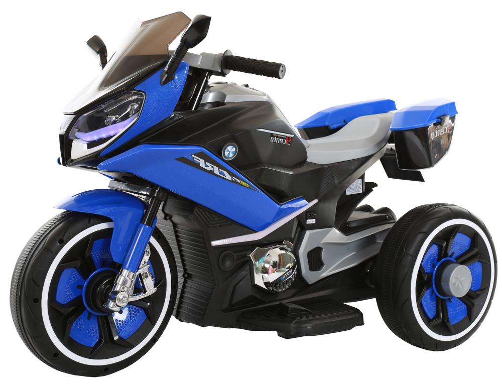 Motocicleta electrica pentru copii Eagle Blue marca KikkaBoo cu comanda online