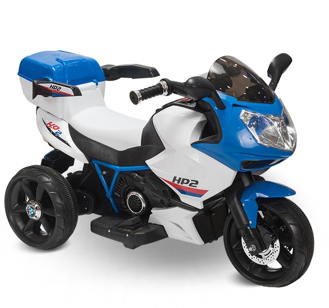 Motocicleta electrica pentru copii HP2 Blue marca MONI cu comanda online