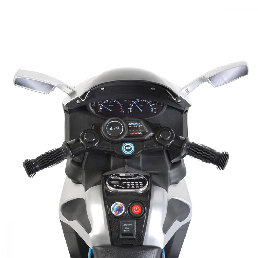 Motocicleta electrica pentru copii Star White marca Nichiduta cu comanda online