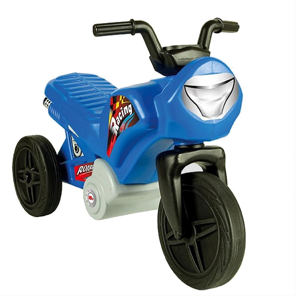 Motocicleta fara pedale Ride on Motor Blue marca Mochtoys cu comanda online