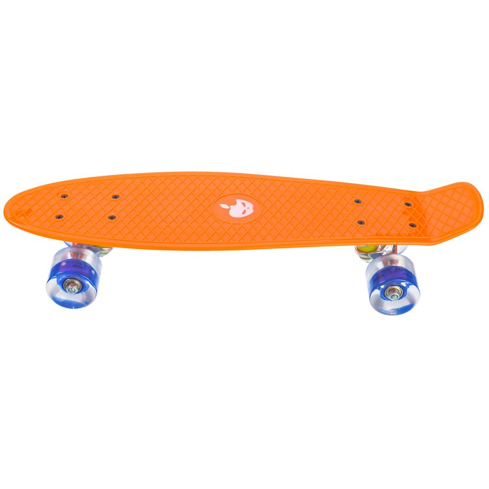 Penny board Mad Abec-7 roti luminoase orange marca Mad cu comanda online
