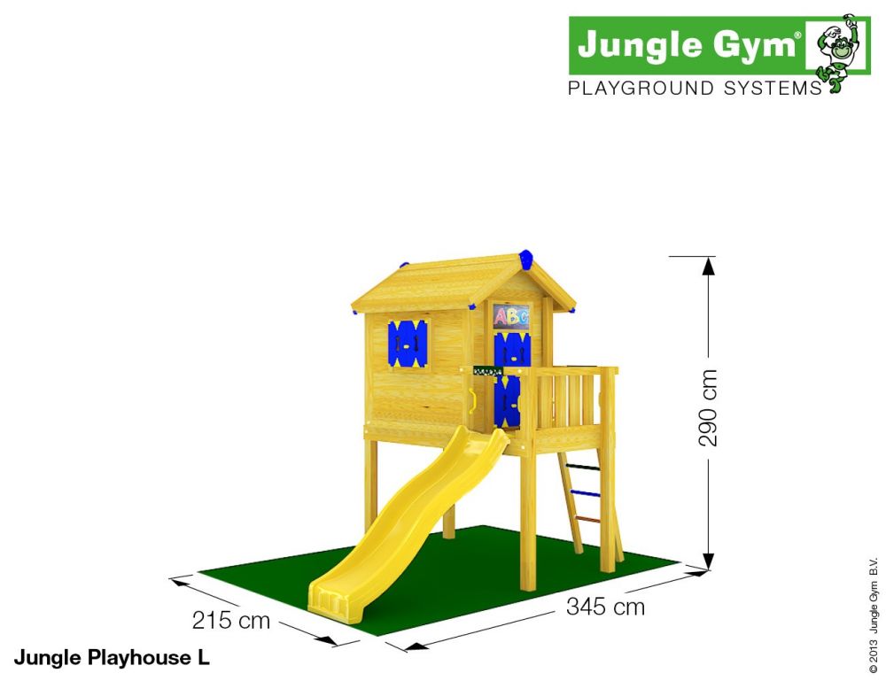 Platforma L pentru Playhouse marca JUNGLE GYM cu comanda online