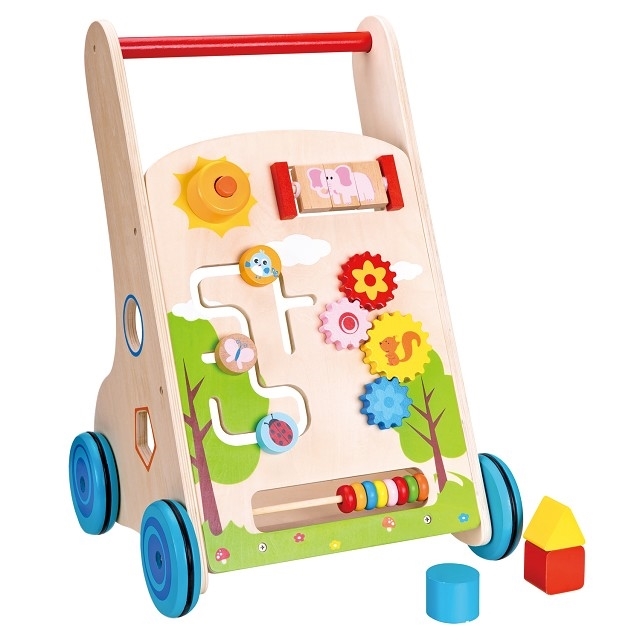 Premergator cu activitati Lelin marca NEW CLASSIC TOYS cu comanda online