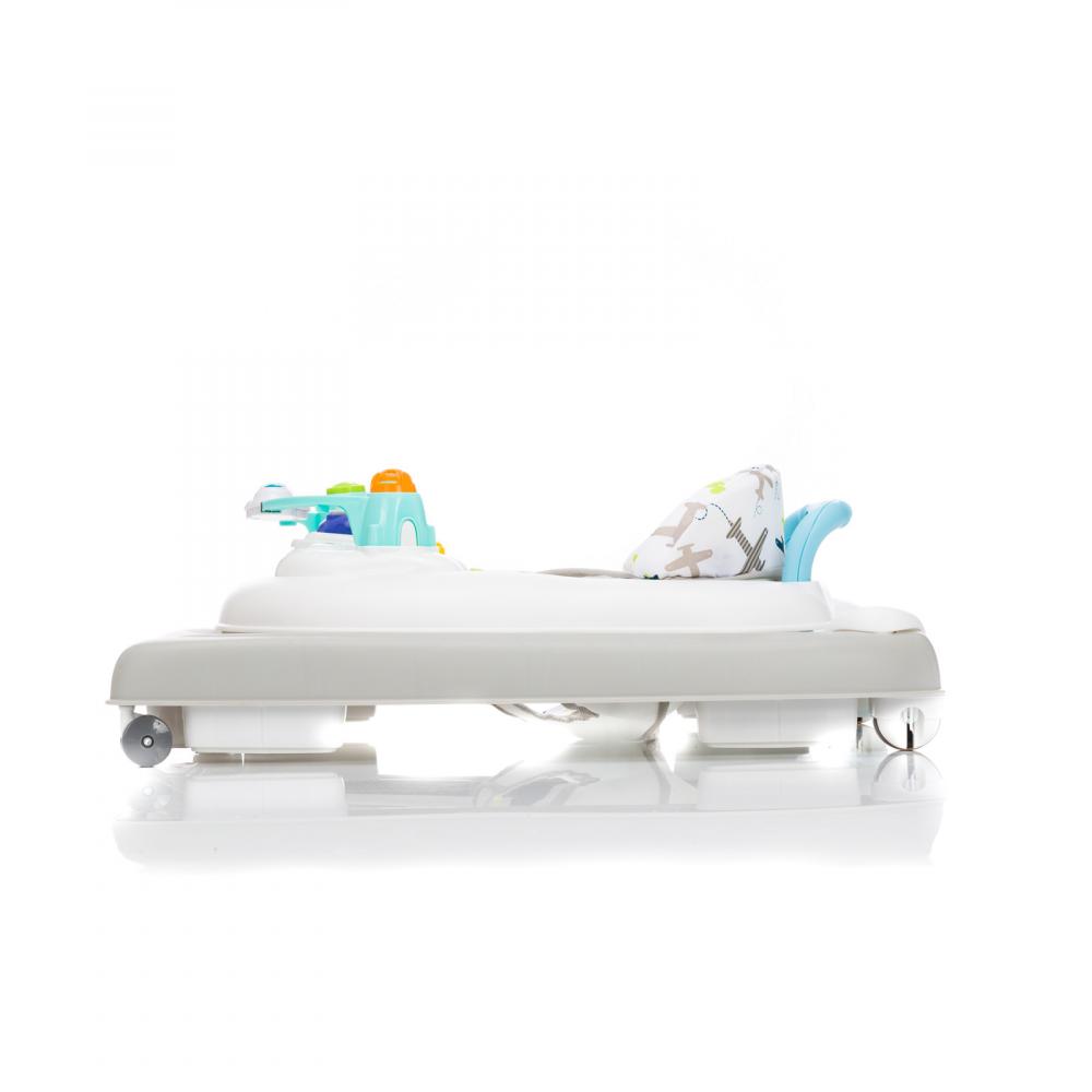 Premergator cu jucarie white grey Plane Fillikid marca FILLIKID cu comanda online