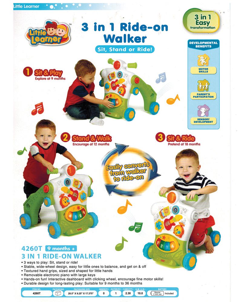 Premergator muzical 3 in 1 marca Little Learner cu comanda online