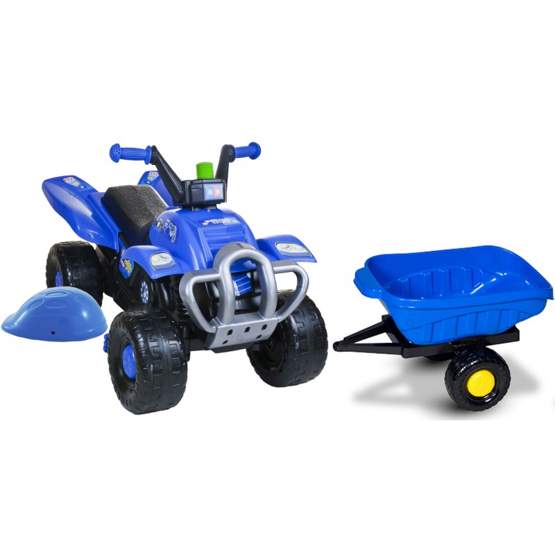 Remorca Hard Work blue marca Super Plastic Toys cu comanda online