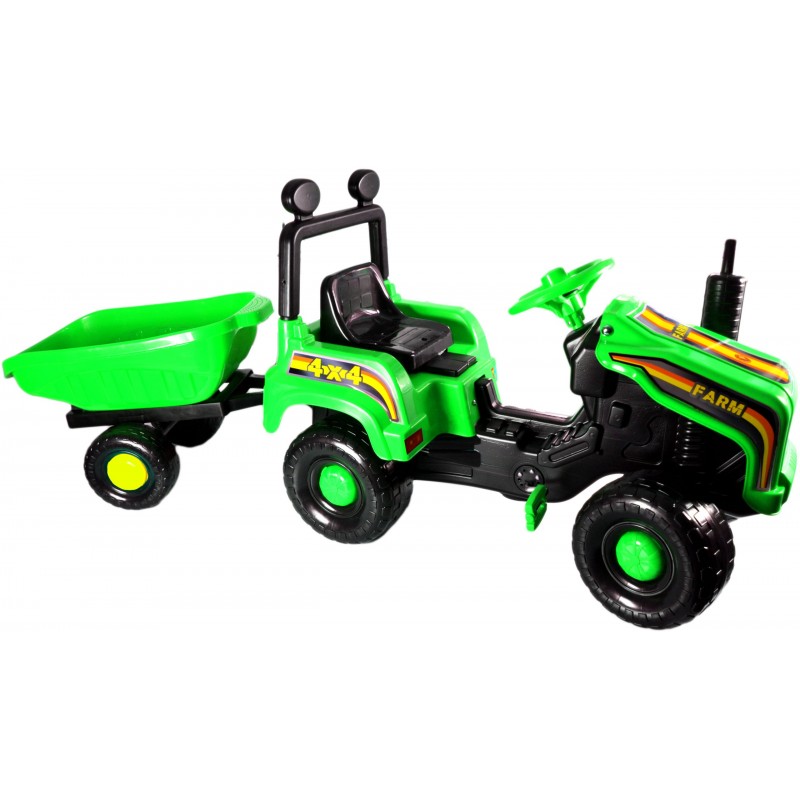 Remorca Hard Work green marca Super Plastic Toys cu comanda online