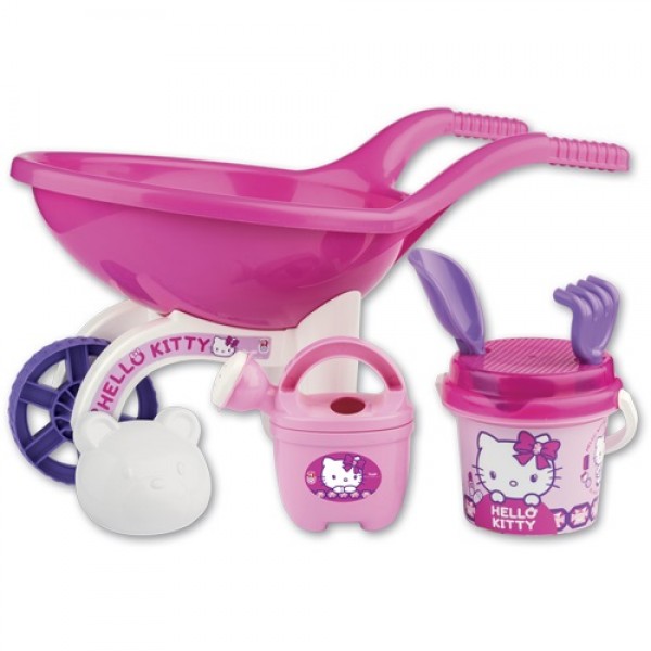 Roaba din plastic pentru copii Androni Hello Kitty cu galetusa stropitoare marca Androni Giocattoli cu comanda online