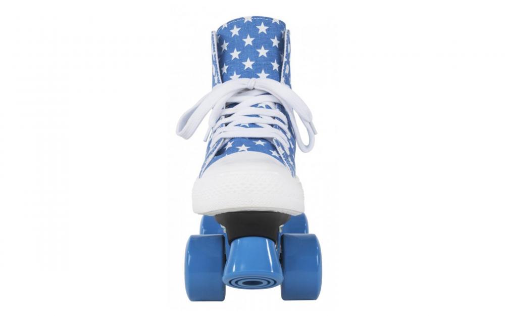 Role Rookie Canvas High Stars bleu cu alb 35 marca Rookie Skates UK cu comanda online