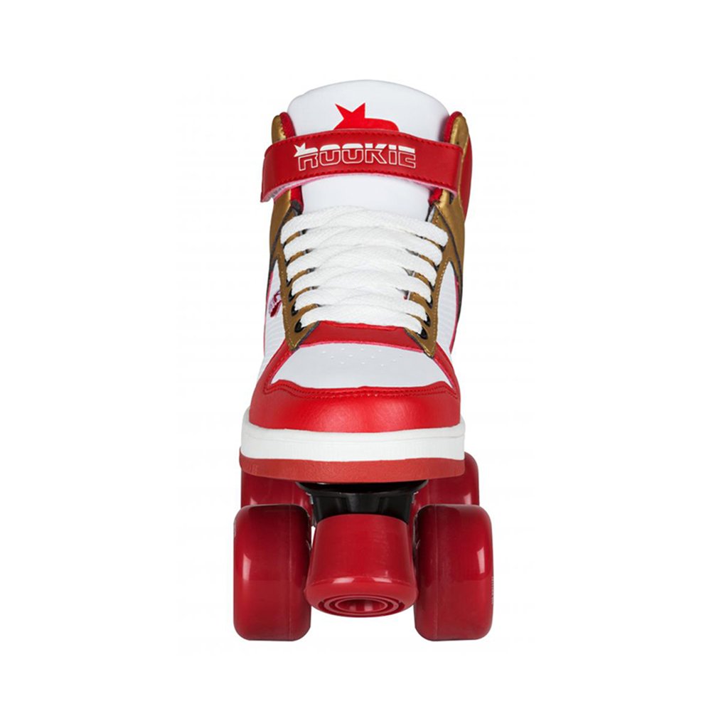 Role Rookie Hype Hi Top Trainer Rosu cu Auriu 33 marca Rookie Skates UK cu comanda online