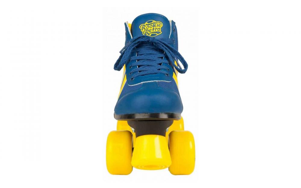 Role Rookie Retro V2 albastru cu galben 34.5 marca Rookie Skates UK cu comanda online