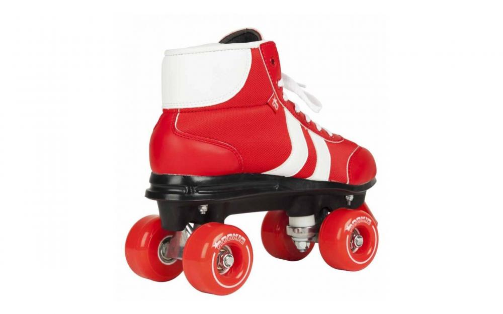 Role Rookie Retro V2 rosu cu alb 34.5 marca Rookie Skates UK cu comanda online