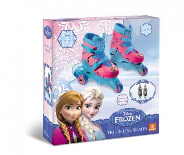 Role copii Mondo Frozen 3 roti ajustabile marca Mondo cu comanda online