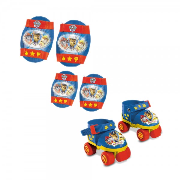 Role copii ajustabile Paw Patrol 4 roti cu protectii marca Mondo cu comanda online