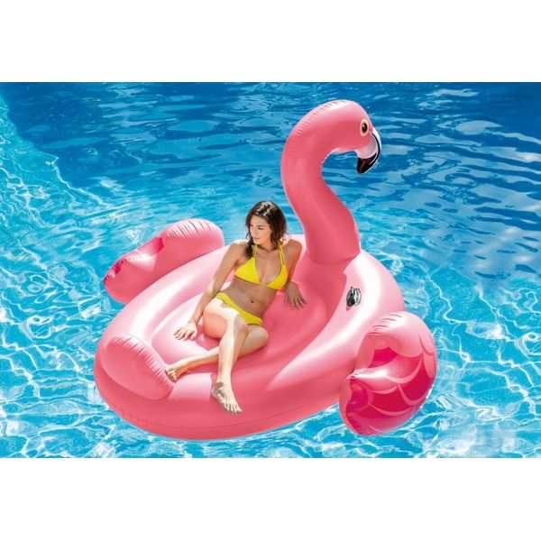 Saltea gonflabila Flamingo Intex 218 x 211 x 137 cm marca Ecotoys cu comanda online