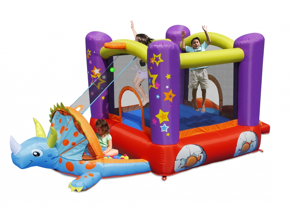 Saltea gonflabila Happy Hop Dino Play House marca Happy Hop cu comanda online