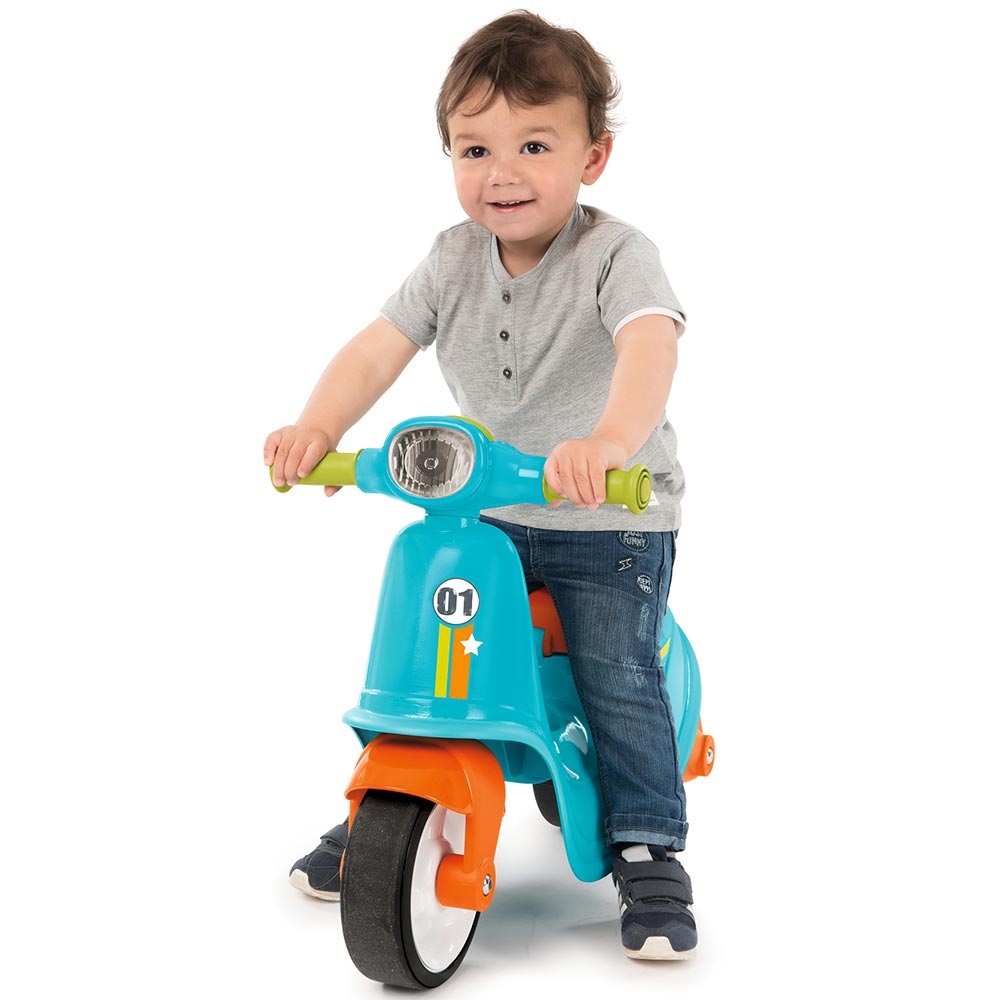 Scuter Smoby Scooter Ride-On blue marca SMOBY cu comanda online