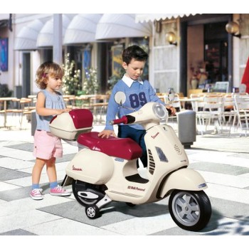 Scuter Vespa 12V marca PEG-PEREGO cu comanda online