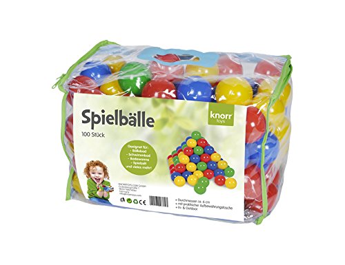 Set 100 bile colorate in gentuta Knorrtoys marca KNORRTOYS cu comanda online