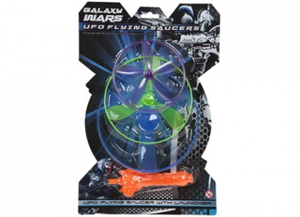 Set 3 elice cu lansator pentru copii Galaxy Wars marca PMS cu comanda online