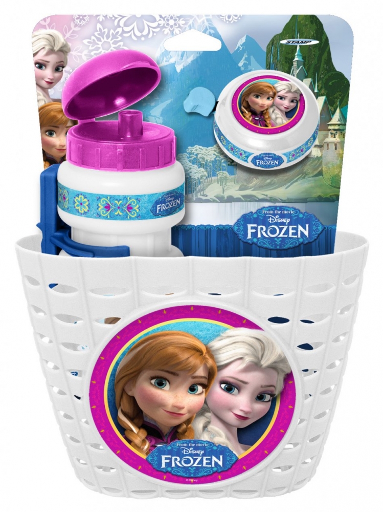 Set accesorii pentru bicicleta Disney Frozen marca Stamp cu comanda online