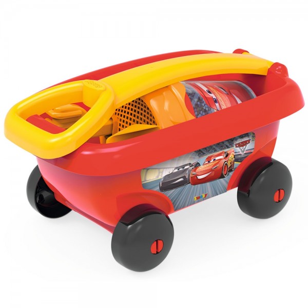 Set jucarii nisip Smoby Carucior Cars cu accesorii marca SMOBY cu comanda online