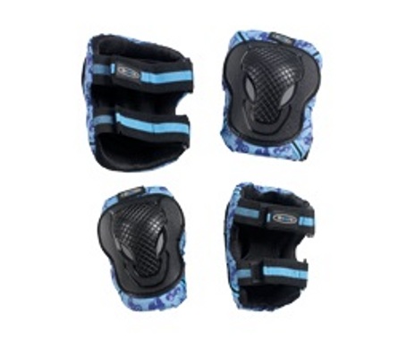 Set protectii Micro knee elbow blue marca MICRO cu comanda online