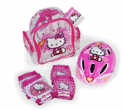 Set protectii bicicleta trotineta Saica Hello Kitty marca Saica cu comanda online