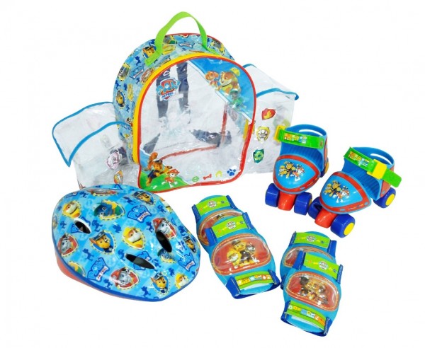 Set rotile Paw Patrol Saica pentru copii cu accesorii protectie si casca marimi reglabile 24-29 marca Saica cu comanda online