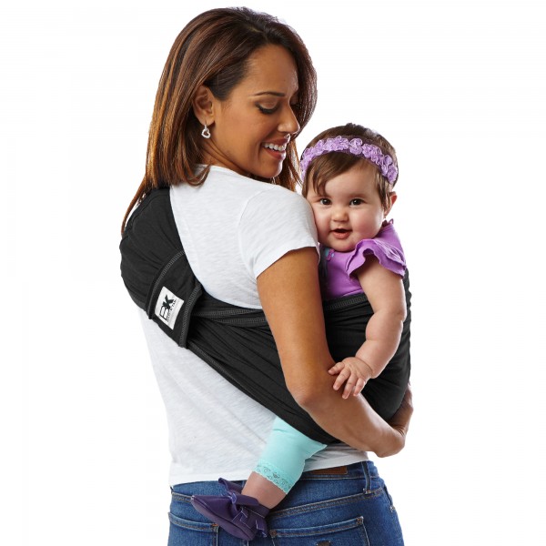 Sistem Purtare Baby Ktan Baby Carrier Original Cotton Basic Black Marimea M marca Baby K’tan cu comanda online