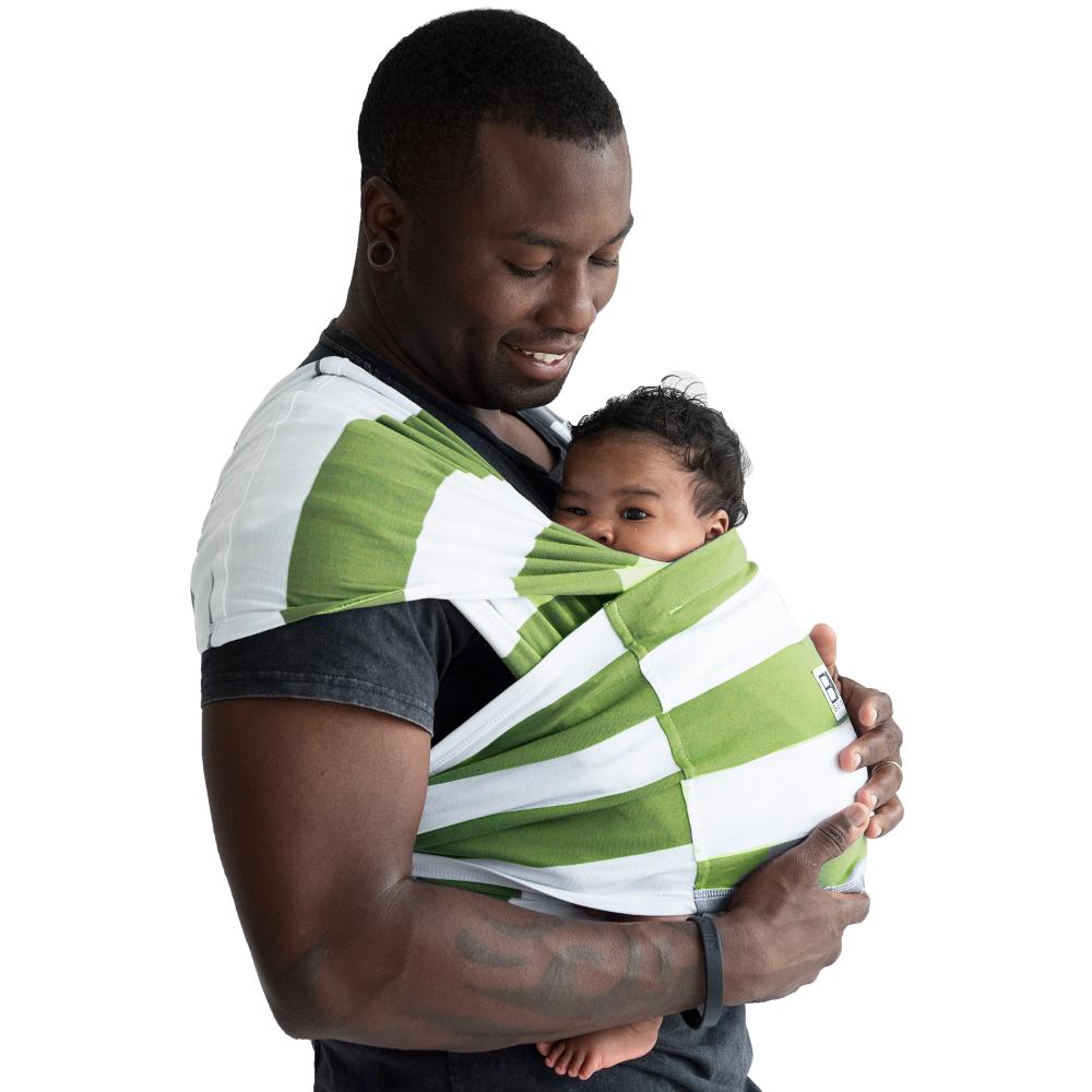 Sistem purtare Baby Ktan Baby Carrier Print Olive Stripe marimea L marca Baby K'tan cu comanda online