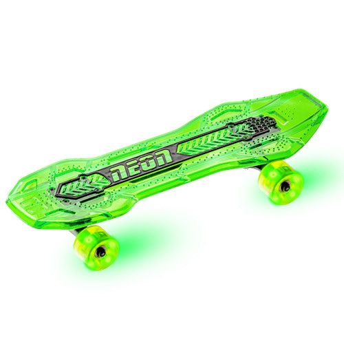 Skateboard Neon Cruzer Yvolution cu led Verde marca Yvolution cu comanda online