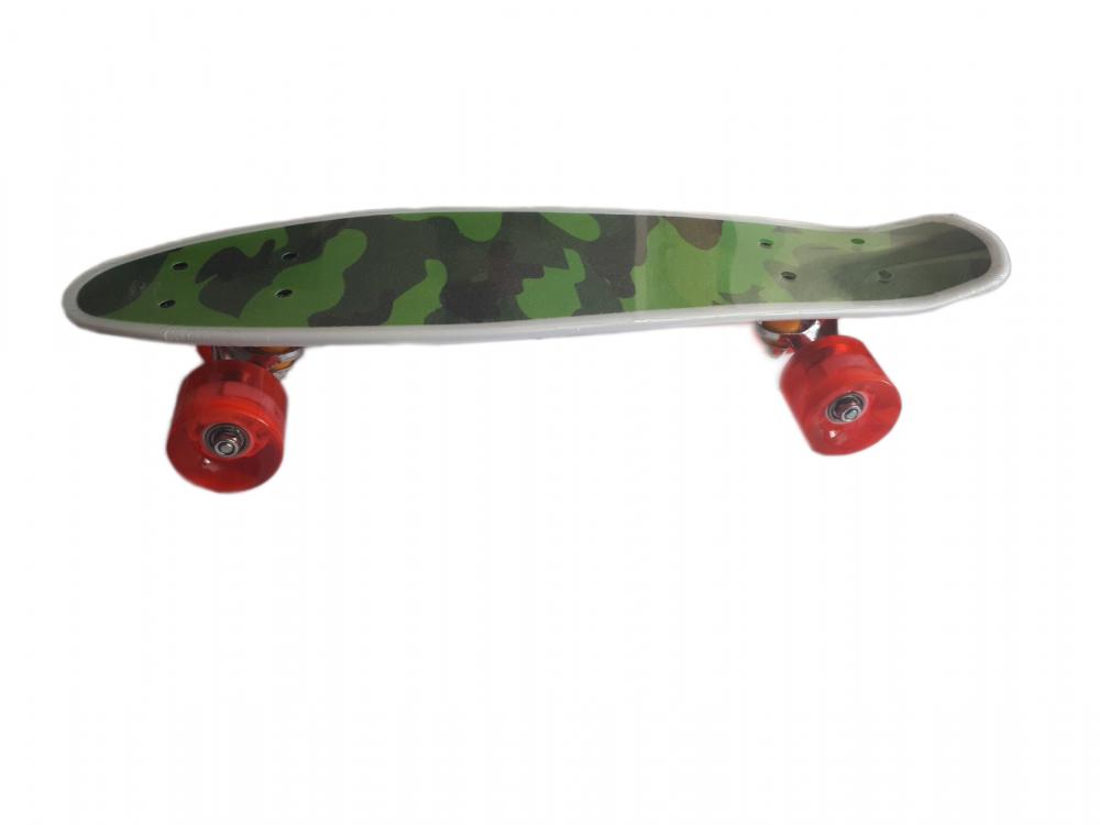 Skateboard cu led pentru copii 56 cm 50 kg Globo marca Globo cu comanda online