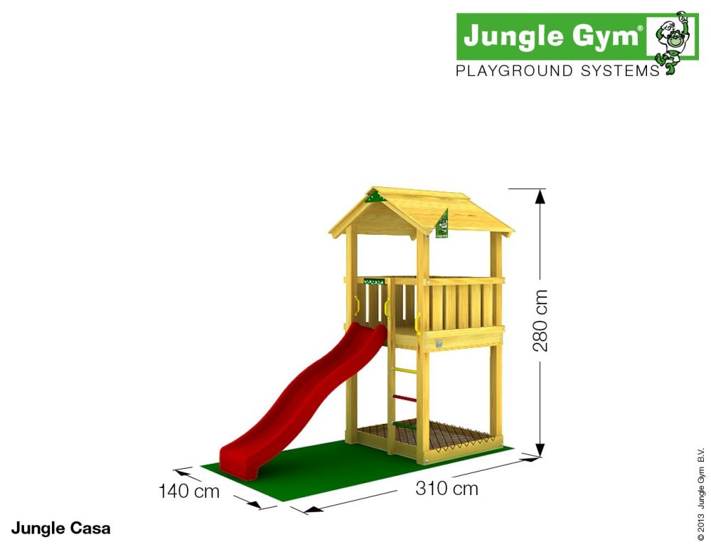 Spatiu de joaca Casa marca JUNGLE GYM cu comanda online