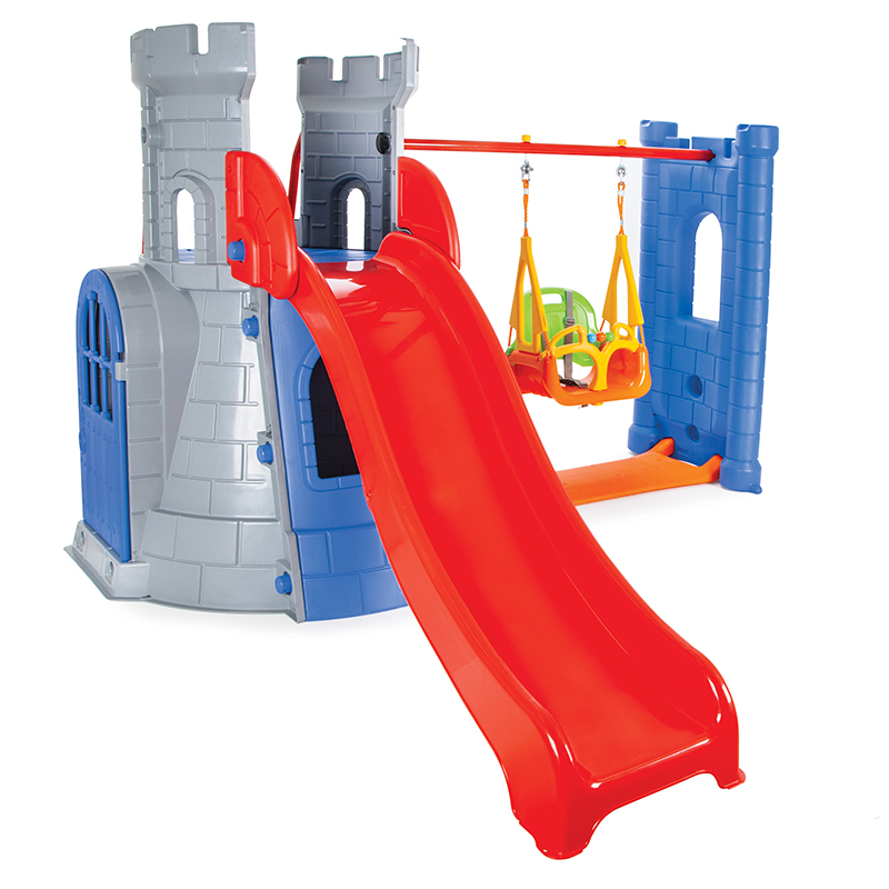 Spatiu de joaca Castel Swing and Slide marca PILSAN cu comanda online