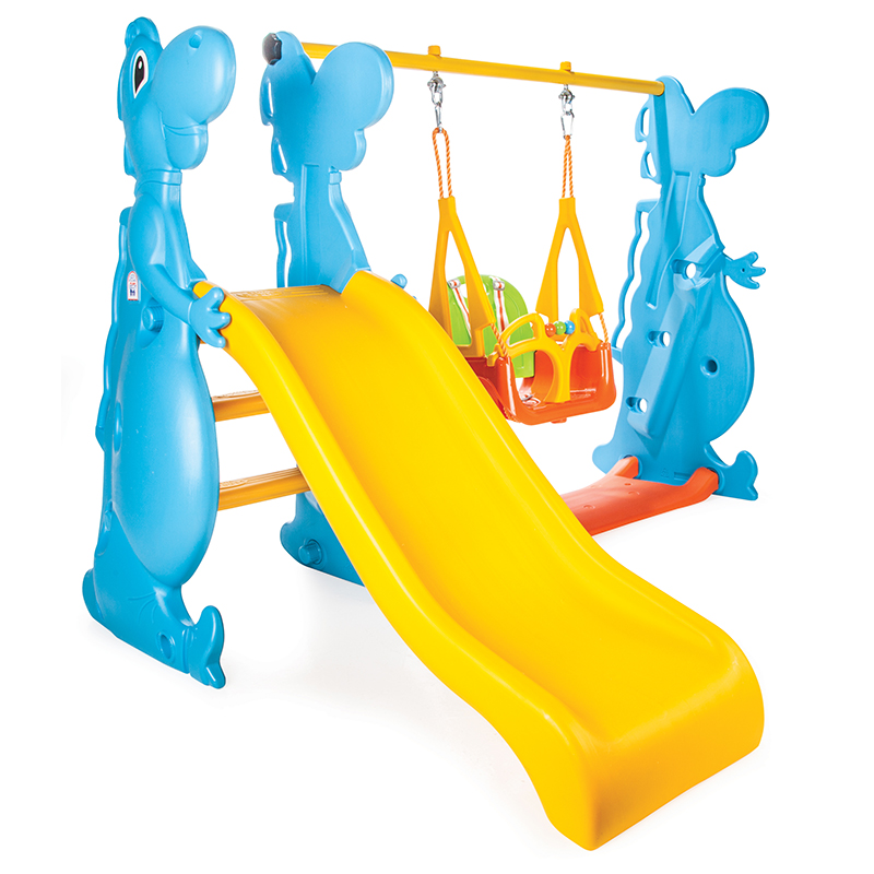 Spatiu de joaca Dino Swing and Slide Set marca PILSAN cu comanda online