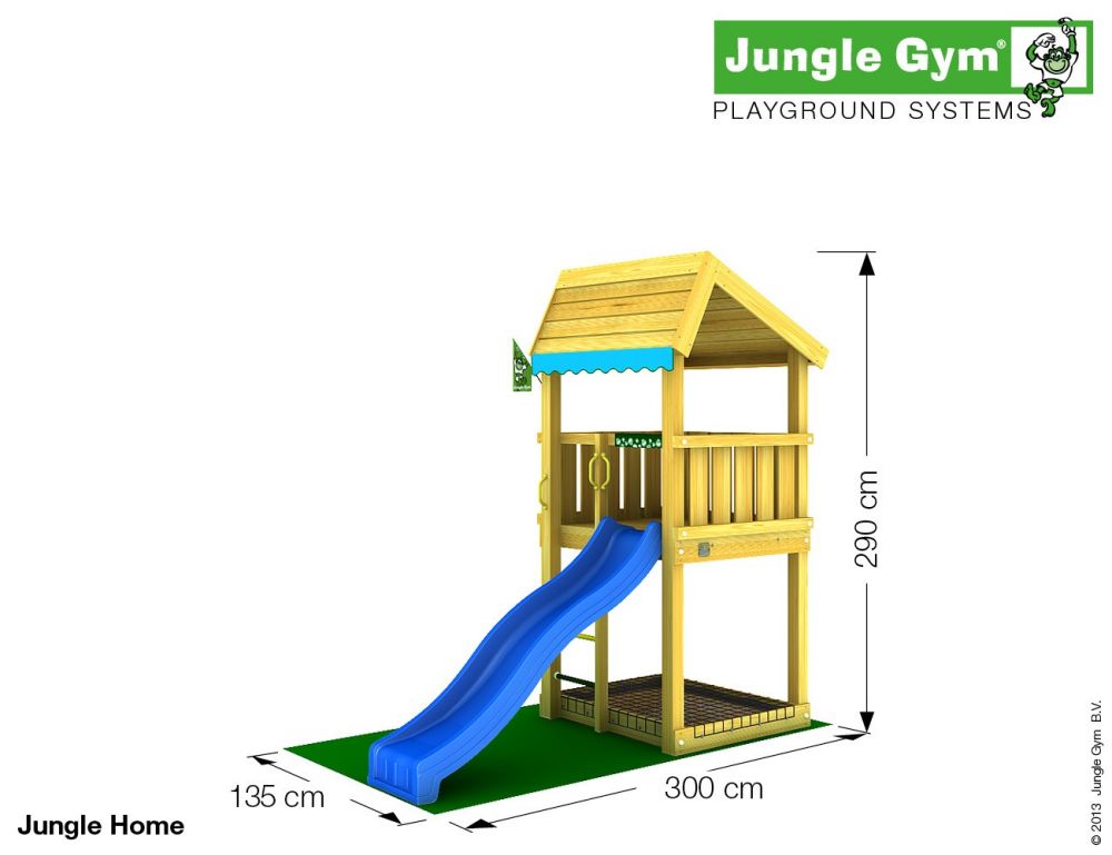 Spatiu de joaca Home marca JUNGLE GYM cu comanda online