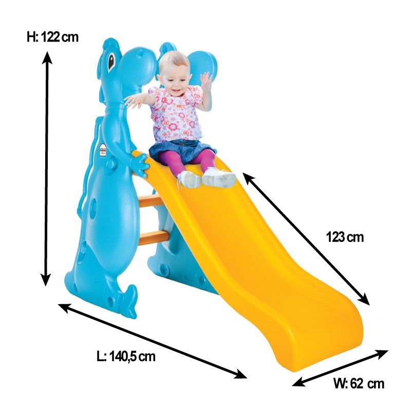 Tobogan pentru copii Pilsan Dino Slide Blue marca PILSAN cu comanda online