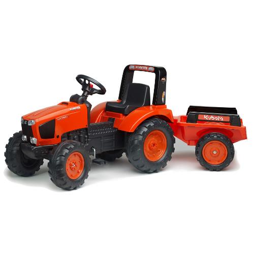 Tractor Kubota cu Remorca marca FALK cu comanda online